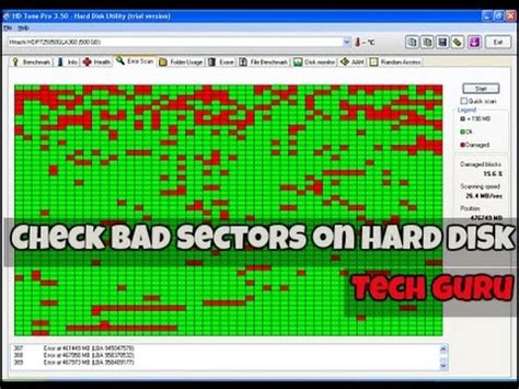 how to test for bad sectors in a hard drive|check drive for bad sectors.